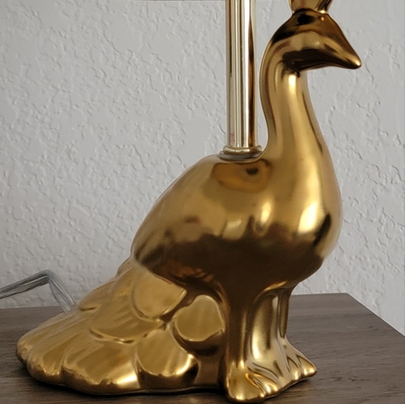 Peacock lamp - Picture 4 of 5